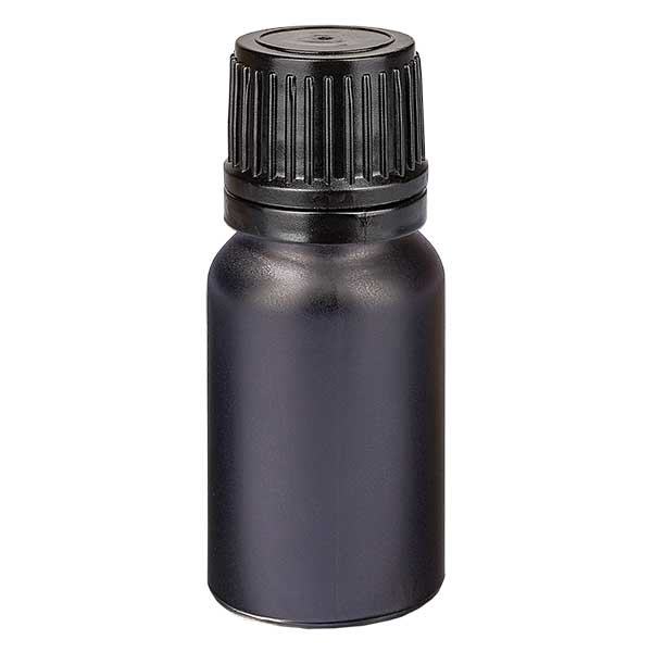 10ml Droppflaska 1mm med säkerhetsförslutning BlackL. UT18/10 10ml Droppflaska 1mm med säkerhetsförslutning BlackL. UT18/10