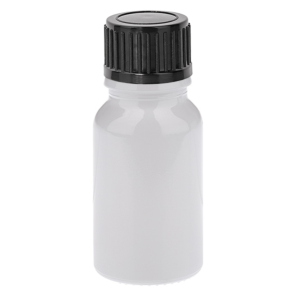 10 ml flaska 11 mm skruvkork svart Standard WhiteLine UT18/10 10 ml flaska 11 mm skruvkork svart Standard WhiteLine UT18/10