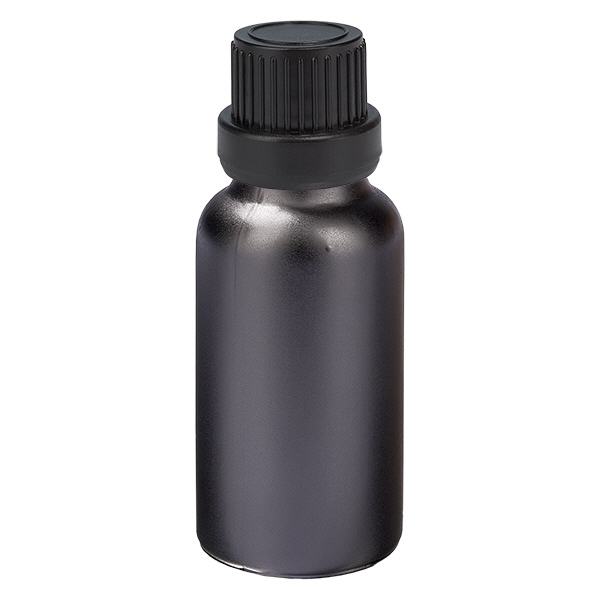20ml flaska 11mm skruvkork svart standard BlackLine UT18/20 20ml flaska 11mm skruvkork svart standard BlackLine UT18/20