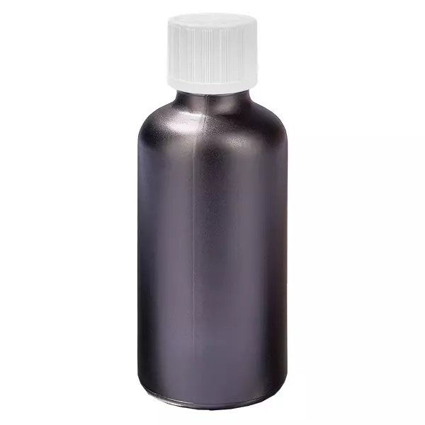 50ml flaska 11mm skruvkork vit Standard säkerhetsförslutning BlackLine UT18/50 50ml flaska 11mm skruvkork vit Standard säkerhetsförslutning BlackLine UT18/50