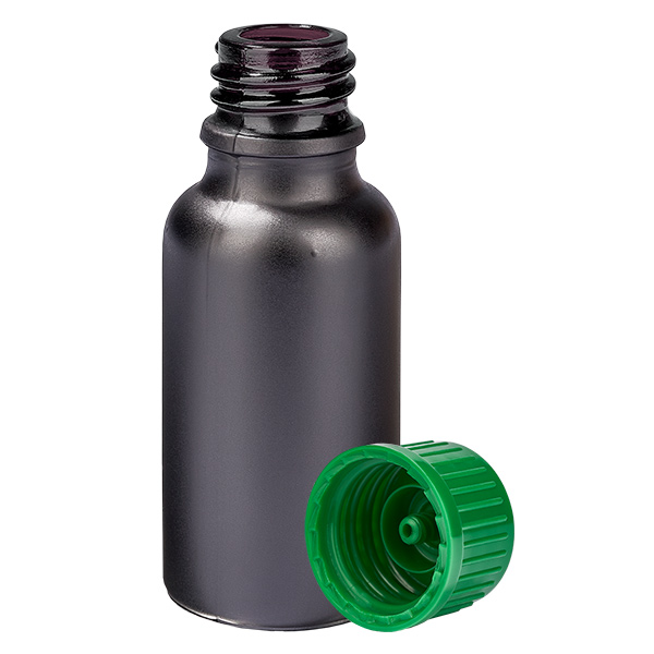 20ml flaska 11mm skruvkork grön standard BlackLine UT18/20 20ml flaska 11mm skruvkork grön standard BlackLine UT18/20