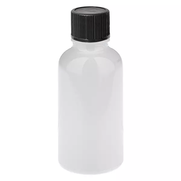 30 ml droppflaska 1 mm svart standardkork WhiteLine UT18/30 30 ml droppflaska 1 mm svart standardkork WhiteLine UT18/30