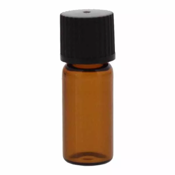 Skruvburkar i brun glas, 1,52 ml, 11,6 x 32 mm.