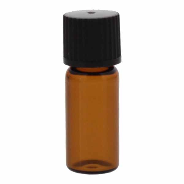 Skruvburkar i brun glas, 1,52 ml, 11,6 x 32 mm.