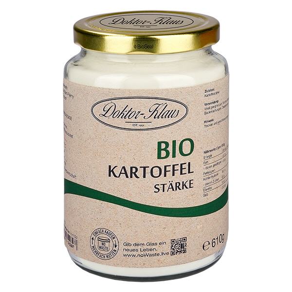 Ekologisk potatisstärkelse 610g Doktor-Klaus noWaste Ekologisk potatisstärkelse 610g Doktor-Klaus noWaste