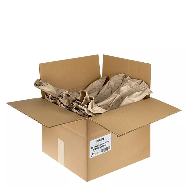 Pappersfyllnadsmaterial (25 rör) 600x150x50mm Pappersfyllnadsmaterial (25 rör) 600x150x50mm