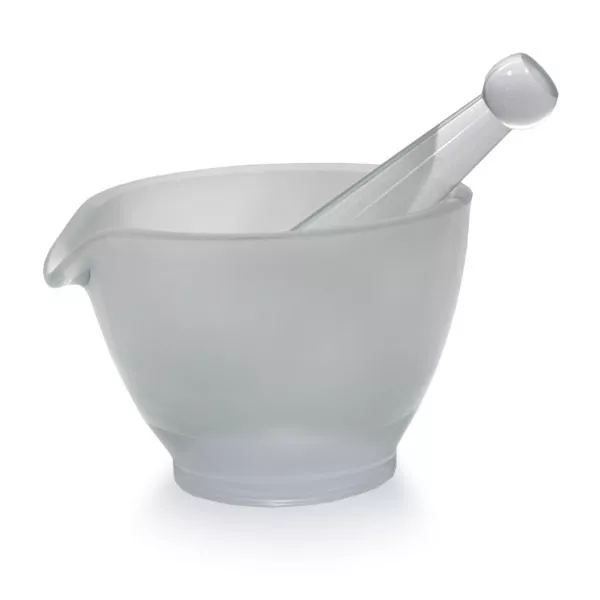 Mortel och mortelstöt ø120mm, skrovlig yta