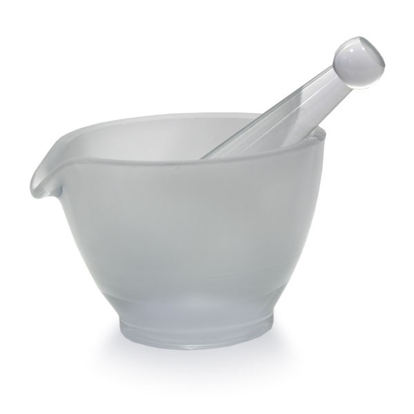 Mortel och mortelstöt ø120mm, skrovlig yta