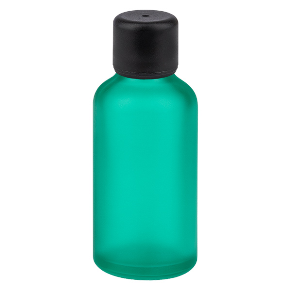 50ml flaska 11mm skruvkork svart sabotageskydd GreenLine UT18/50