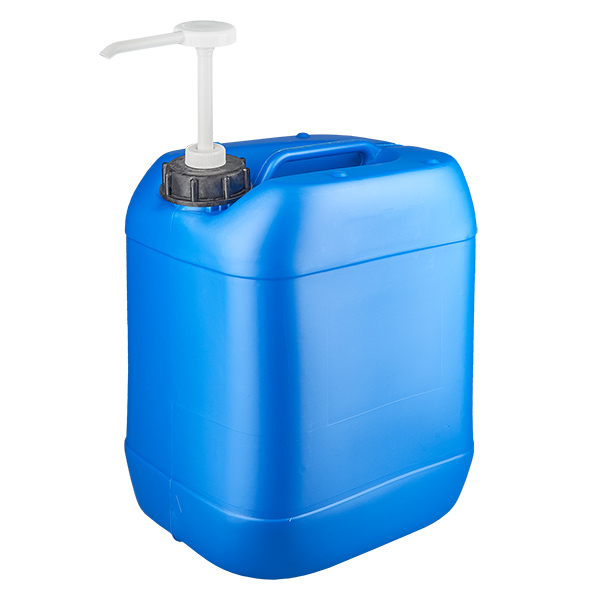 Dunk 20 liter blå med doseringspump Dunk 20 liter blå med doseringspump