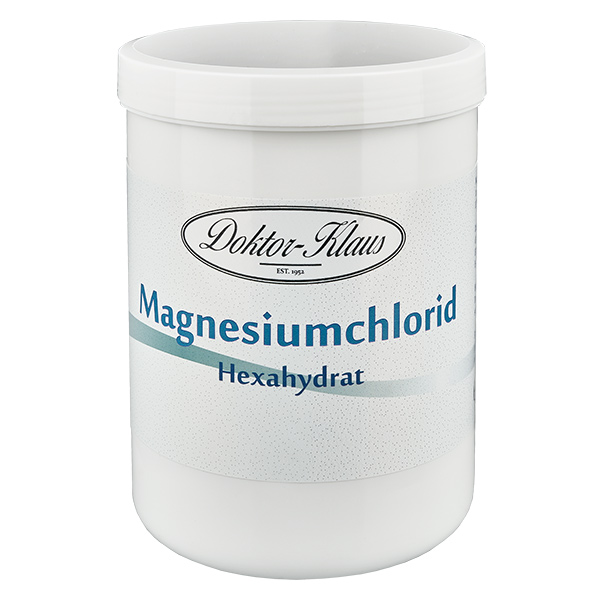 Magnesiumklorid 1kg (E511) Doktor-Klaus Magnesiumklorid 1kg (E511) Doktor-Klaus