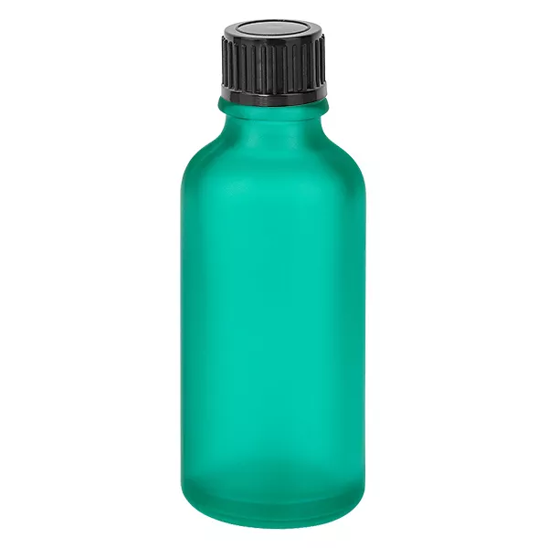 50ml flaska 11mm skruvkork svart standard GreenLine UT18/50 50ml flaska 11mm skruvkork svart standard GreenLine UT18/50