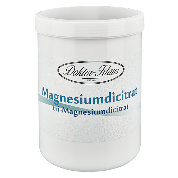 Tri-magnesiumdikitrat (vattenfritt) 1 kg Doktor-Klaus Tri-magnesiumdikitrat (vattenfritt) 1 kg Doktor-Klaus