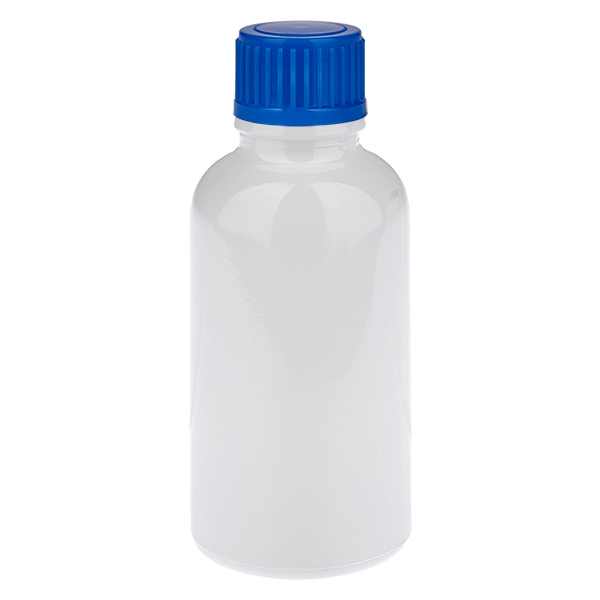 30 ml flaska 11 mm skruvkork blå standard WhiteLine UT18/30 30 ml flaska 11 mm skruvkork blå standard WhiteLine UT18/30