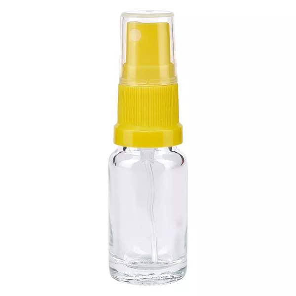 10ml Sprayflaska gul/transparent standardlock ClearLine UT18/10 10ml Sprayflaska gul/transparent standardlock ClearLine UT18/10