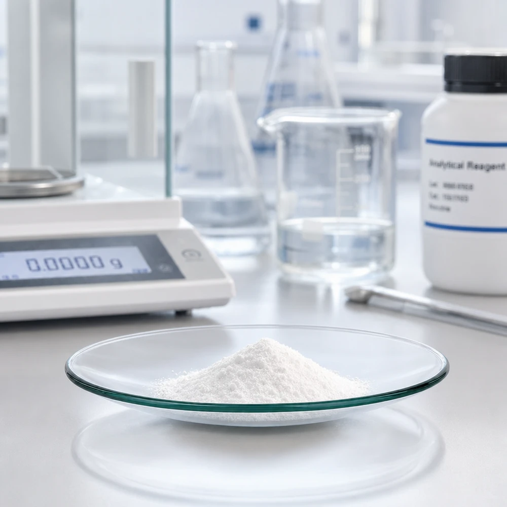 Glasskål rund 100 mm diameter för exakta laboratoriearbeten och kemiska analyser