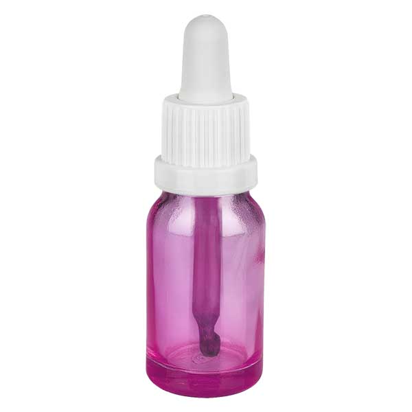 10ml pipettflaska vit Originality skruvkork PurpleLine UT18/10