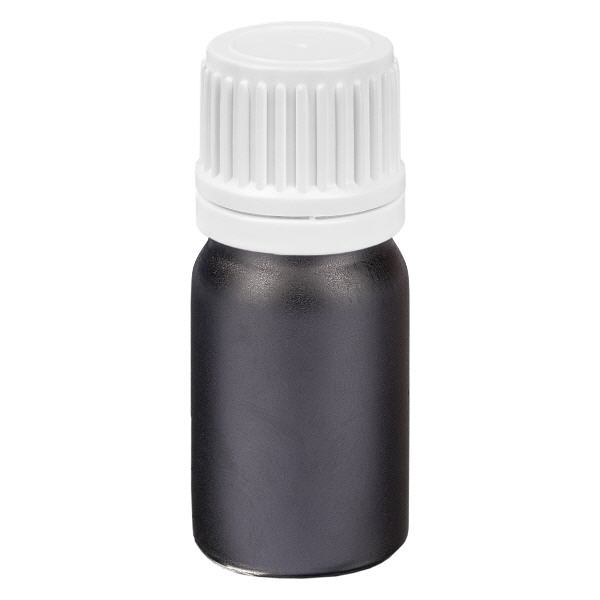 5ml flaska 11mm skruvkork vit med manipulationsskydd BlackLine UT18/5 5ml flaska 11mm skruvkork vit med manipulationsskydd BlackLine UT18/5
