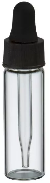 5ml Pipettflaska klar svart/svart UT13/5 UNiTWIST