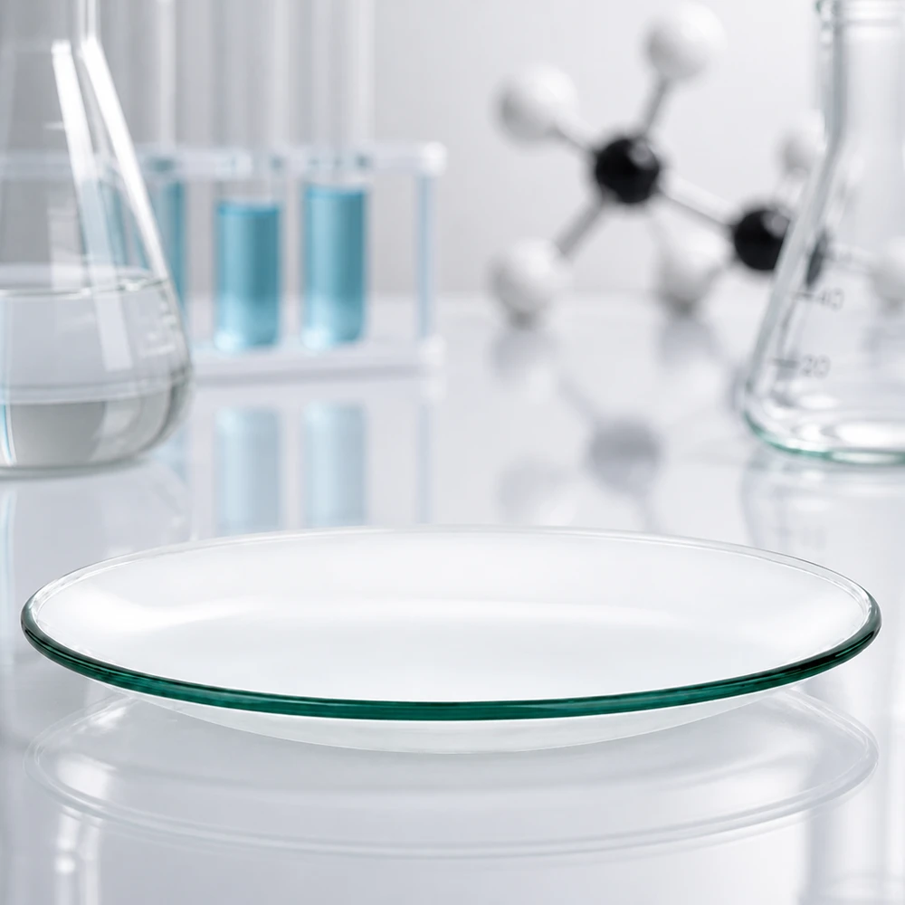 Klockformad glasskål ø110 mm Laboratorieglas klockglasskål 110mm diameter med slät yta för kemiska analyser