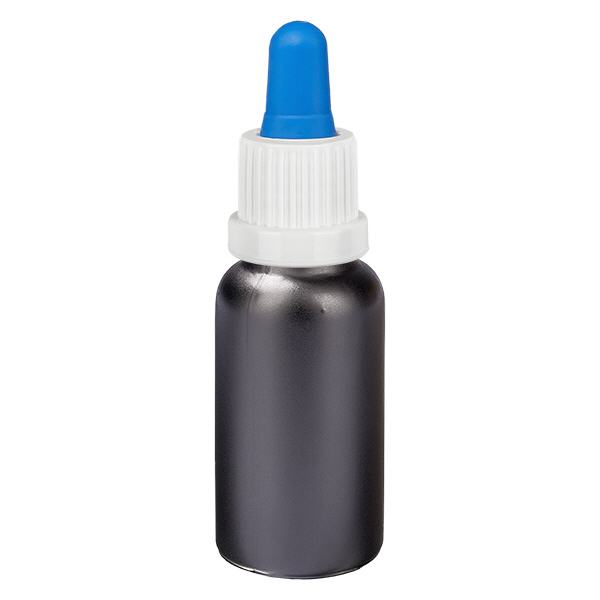 20 ml Pipettflaska vit/blå med manipulationsskydd BlackLine UT18/20 20 ml Pipettflaska vit/blå med manipulationsskydd BlackLine UT18/20