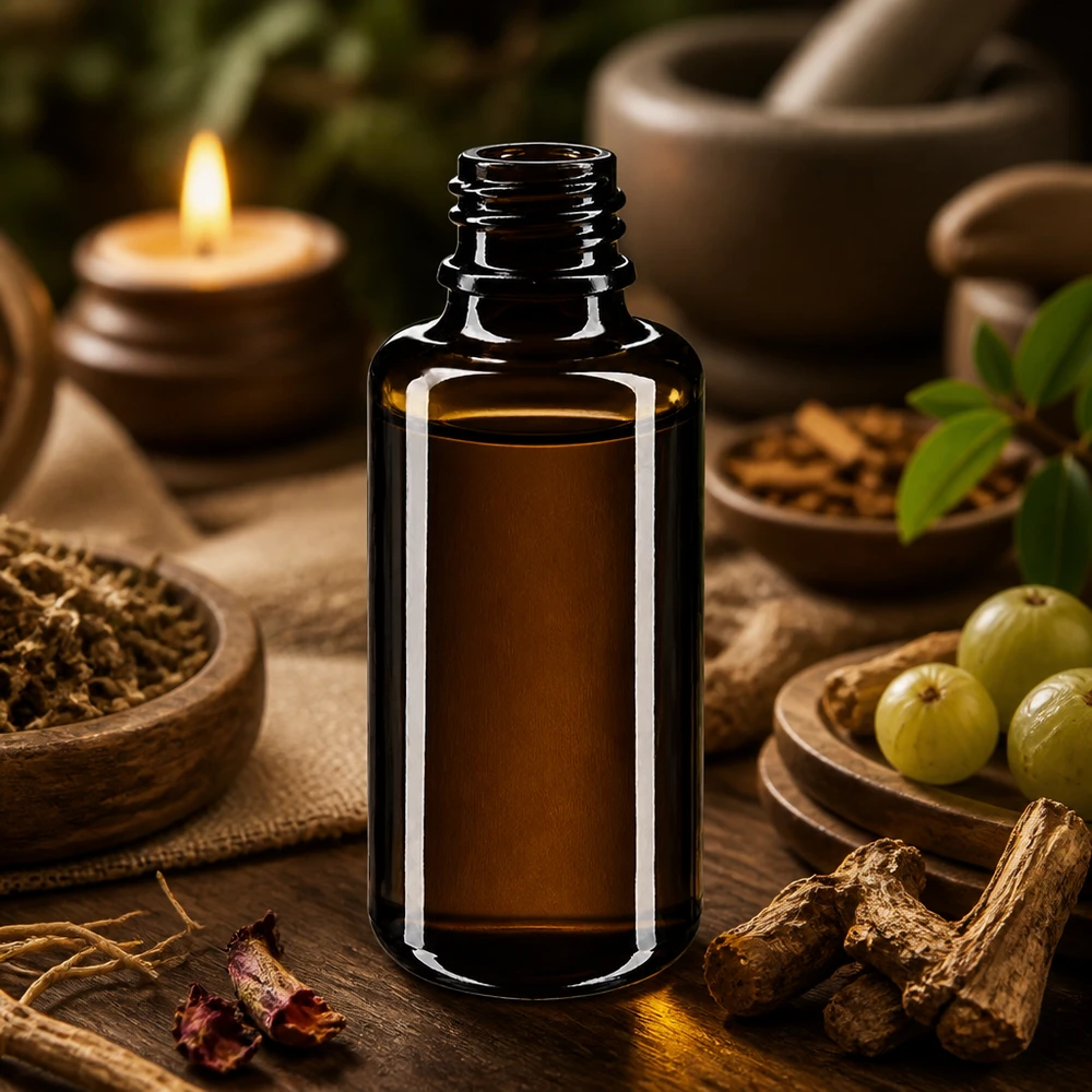 Violett glasflaska 30ml DIN 18 (Mironglas) Kompakt 30 ml Orion droppflaska av violett Miron-glas för naturläkemedel och växtbaserade oljor