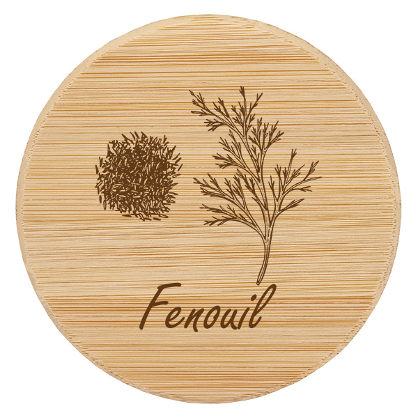 Couvercle i trä "Fenouil" till WECK RR60 Couvercle i trä "Fenouil" till WECK RR60