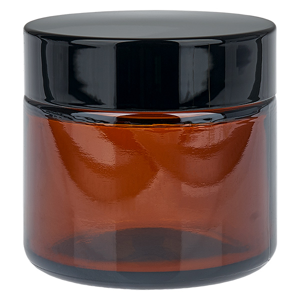 Glasburk 60ml brun med UNiTWIST-insatslock Glasburk 60ml brun med UNiTWIST-insatslock