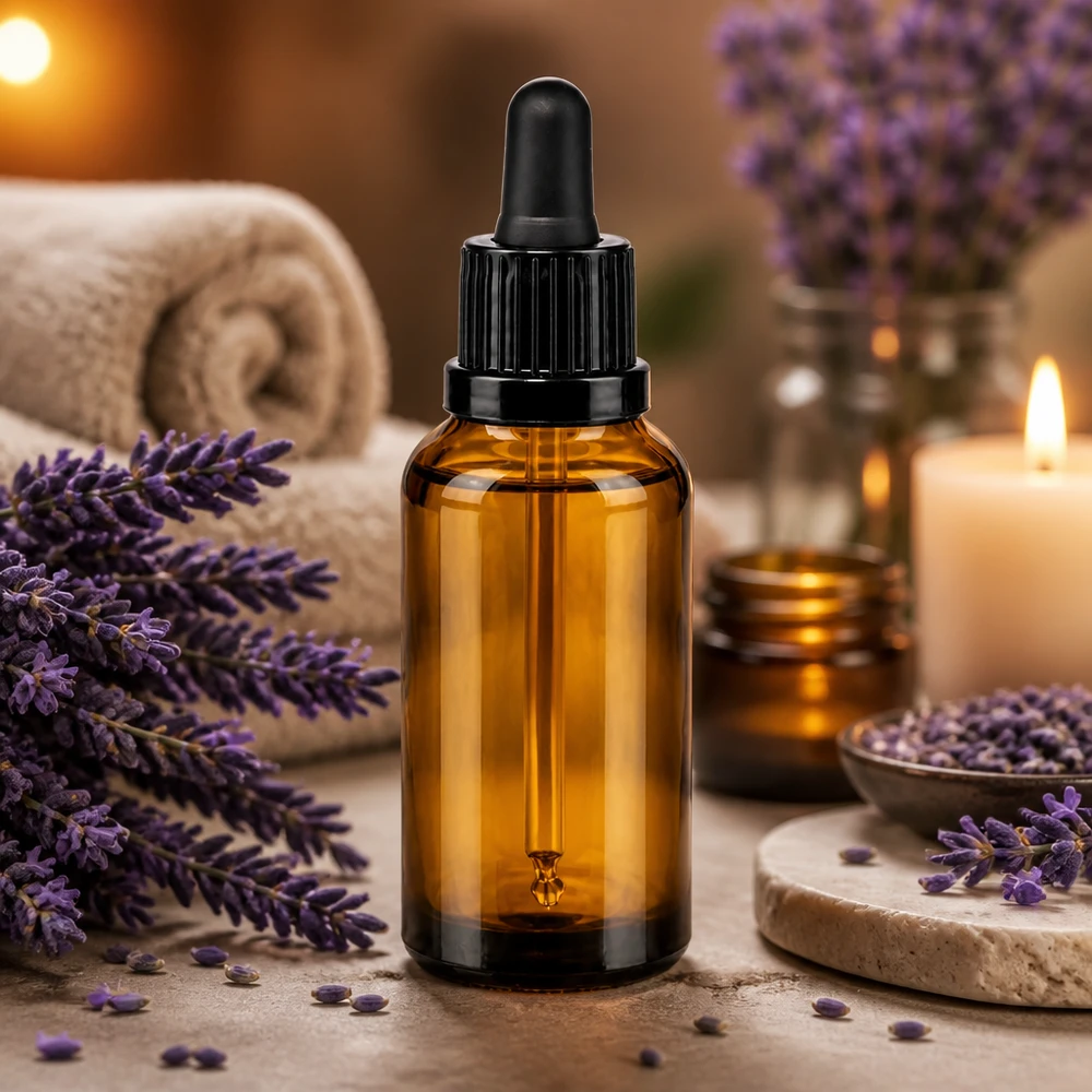 30 ml BrownLine glasflaska med pipett i farmaceutkvalitet för professionellt bruk
