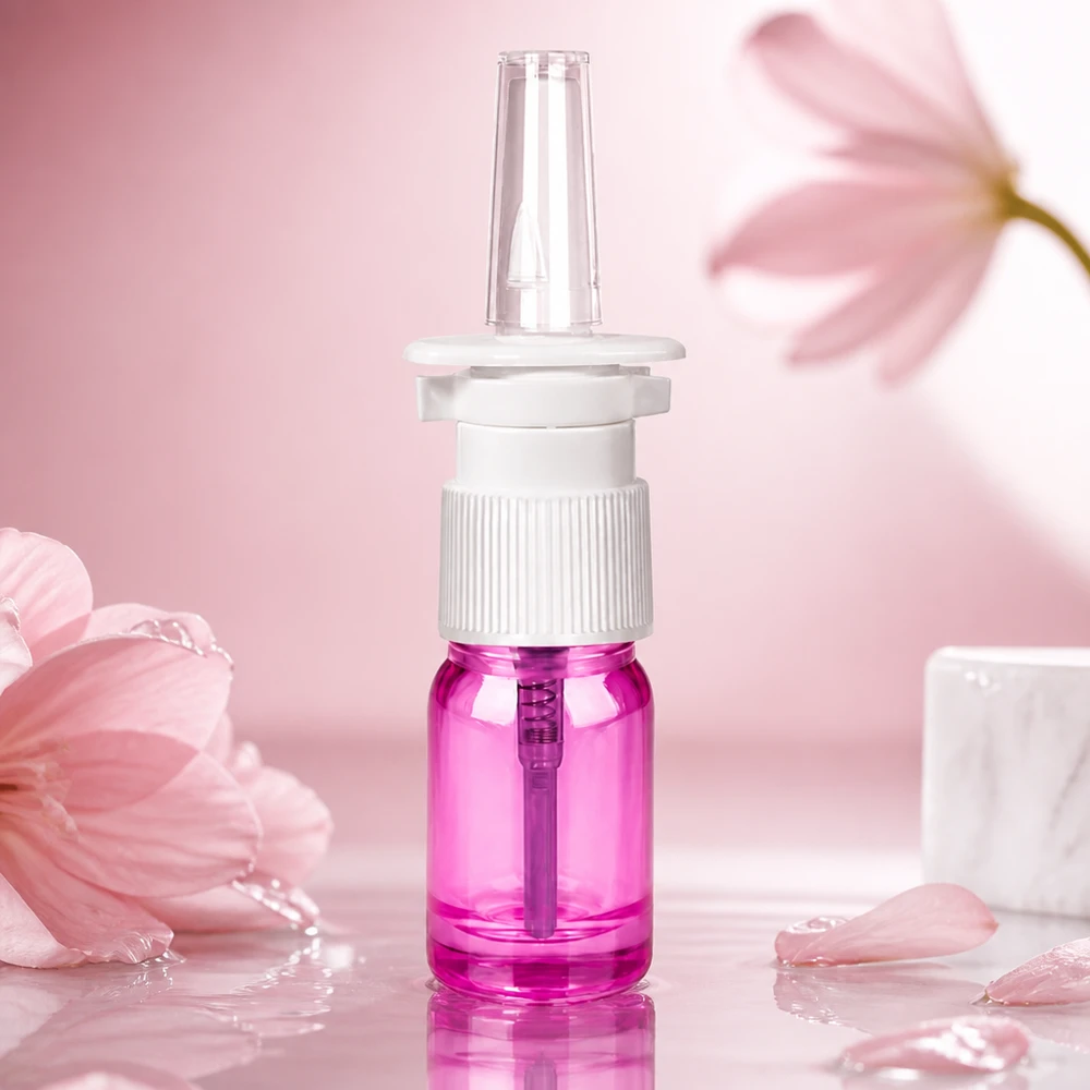 PurpleLine nässprayflaska 5ml med UT18/5-gänga för professionella farmaceutiska applikationer