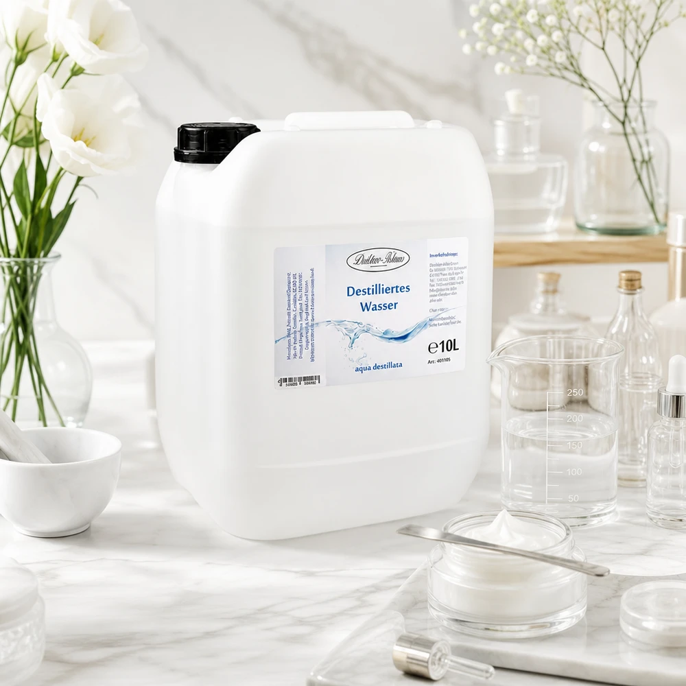 Destillerat vatten 10L Doktor-Klaus Doktor-Klaus destilliertes Wasser 10 Liter Vorratskanister für Apotheken und Praxisbedarf