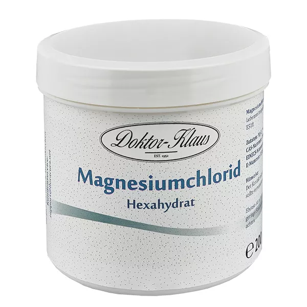 Magnesiumklorid 200g (E511) Doktor-Klaus Magnesiumklorid 200g (E511) Doktor-Klaus