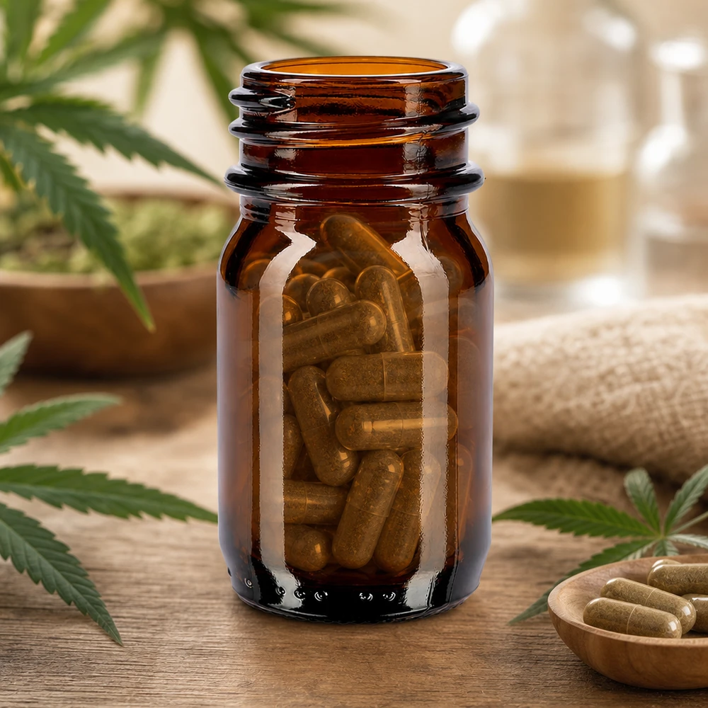 30ml flaska med bred hals, bärnstensfärgat glas Kompakt 30 ml flaska med vid hals tillverkad av högkvalitativt bärnstensfärgat glas för daglig användning