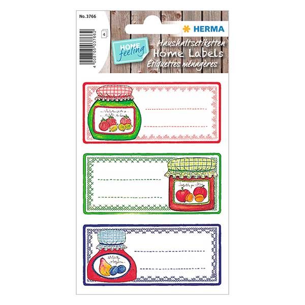 Köksetiketter "konserveringsburkar" (12 klistermärken) Köksetiketter "konserveringsburkar" (12 klistermärken)