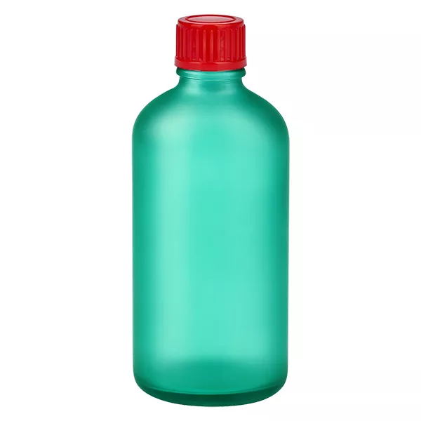 100ml flaska 11mm skruvkork röd standard GreenLine UT18/100 100ml flaska 11mm skruvkork röd standard GreenLine UT18/100
