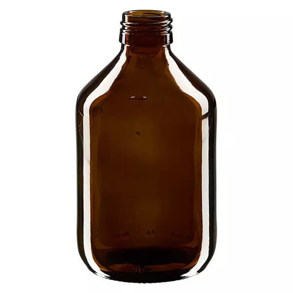 300ml medicinflaska brun, utan lock PP28 ApoGlas 300ml medicinflaska brun, utan lock PP28 ApoGlas