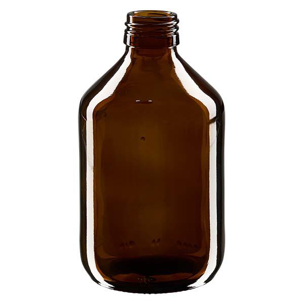 300ml medicinflaska brun, utan lock PP28 ApoGlas 300ml medicinflaska brun, utan lock PP28 ApoGlas