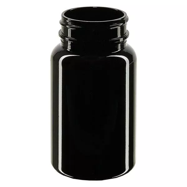 Petpacker 100ml brun öppning 38mm utan lock Petpacker 100ml brun öppning 38mm utan lock