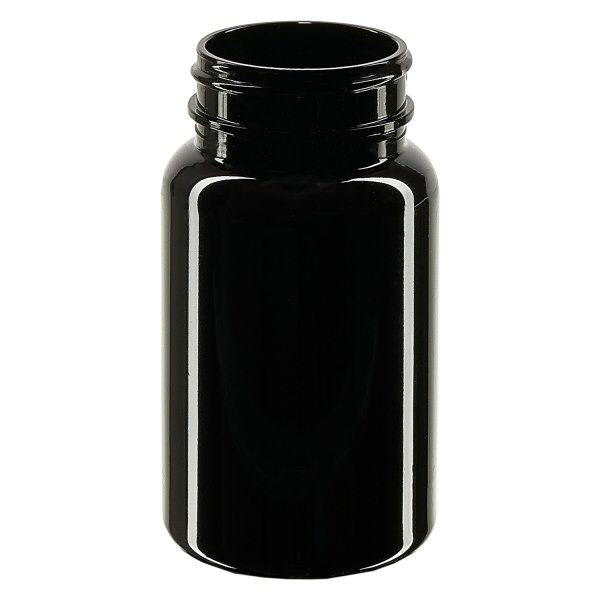 Petpacker 100ml brun öppning 38mm utan lock