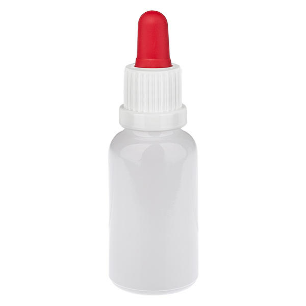 20 ml pipettflaska vit/röd originalförslutning WhiteLine UT18/20 20 ml pipettflaska vit/röd originalförslutning WhiteLine UT18/20