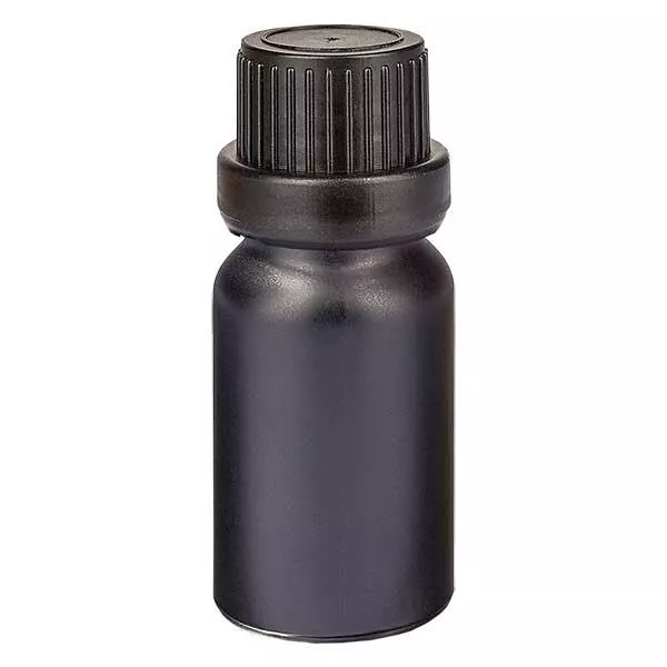 10ml flaska 11mm skruvkork med sabotageskydd BlackLine UT18/10 10ml flaska 11mm skruvkork med sabotageskydd BlackLine UT18/10