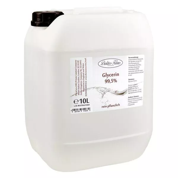 Glycerin (99,5%) 10 liter Doktor-Klaus Glycerin (99,5%) 10 liter Doktor-Klaus