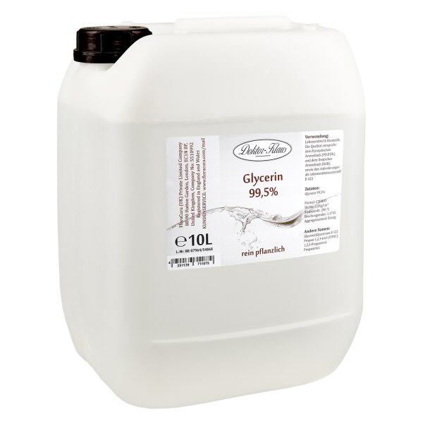 Glycerin (99,5%) 10 liter Doktor-Klaus Glycerin (99,5%) 10 liter Doktor-Klaus