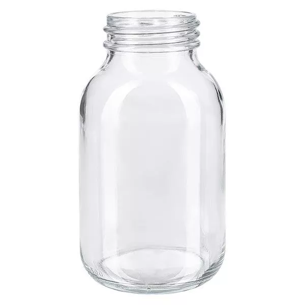 500ml flaska med bred hals, klarglas 500ml flaska med bred hals, klarglas