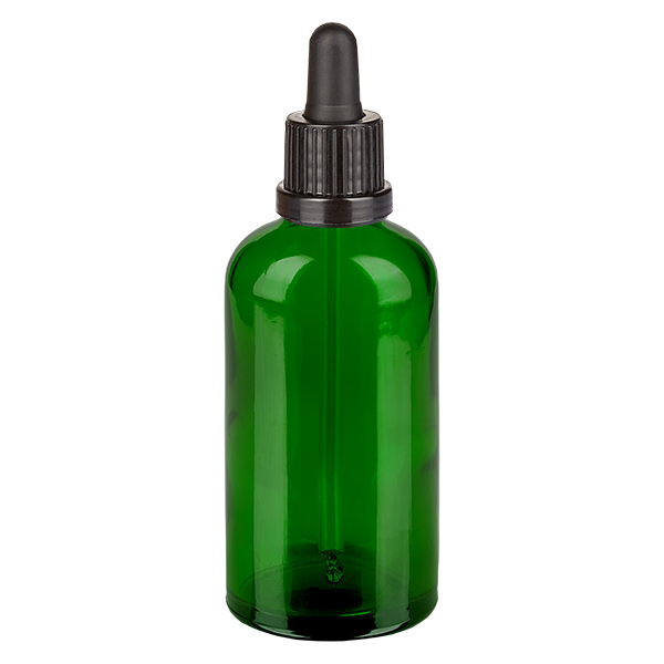 100 ml pipettflaska svart med säkerhetsförslutning GreenLine UT18/100