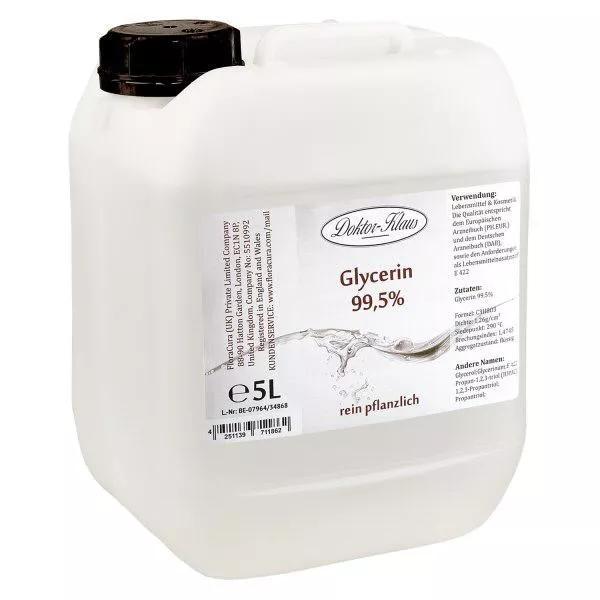 Glycerin (99,5%) 5 liter Doktor-Klaus Glycerin (99,5%) 5 liter Doktor-Klaus