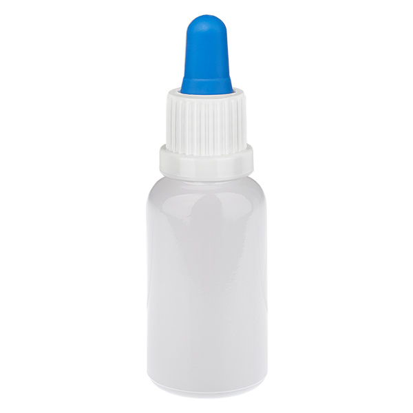 20 ml pipettflaska vit/blå originalförsegling WhiteLine UT18/20 20 ml pipettflaska vit/blå originalförsegling WhiteLine UT18/20