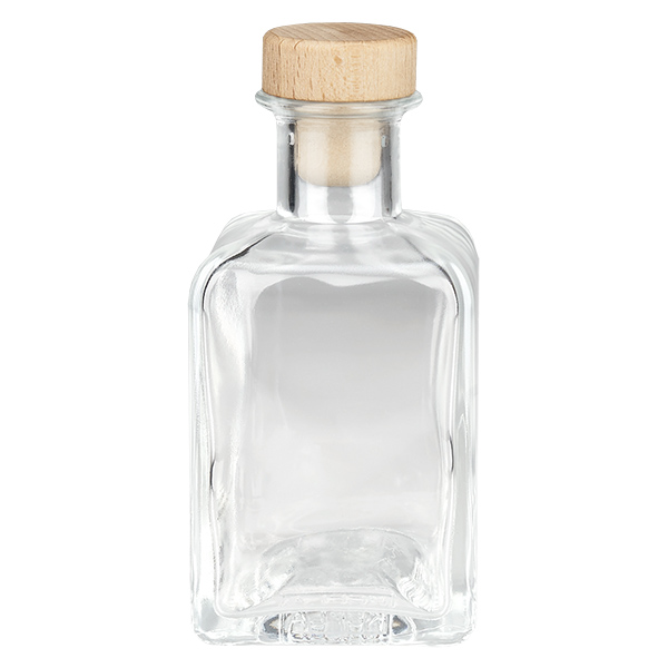 200 ml apoteksflaska Clara med träkork UNiTWIST®