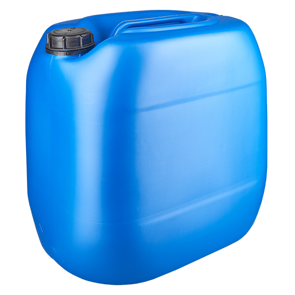 Dunk 30 liter blå med skruvkork, manipuleringssäker förslutning Dunk 30 liter blå med skruvkork, manipuleringssäker förslutning