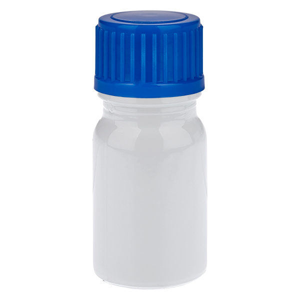 5 ml flaska 11 mm skruvkork blå standard WhiteLine UT18/5 5 ml flaska 11 mm skruvkork blå standard WhiteLine UT18/5